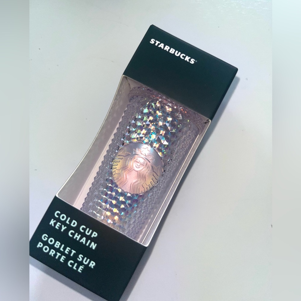 Starbucks 2023 🦄Unicorn studded tumbler keychain